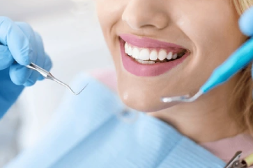 Cleaning at our demodental clinic